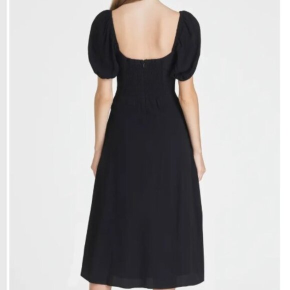 WAYF Leonie Puff Sleeve Midi Dress | Estimated Size Small NWT - Picture 10 of 12
